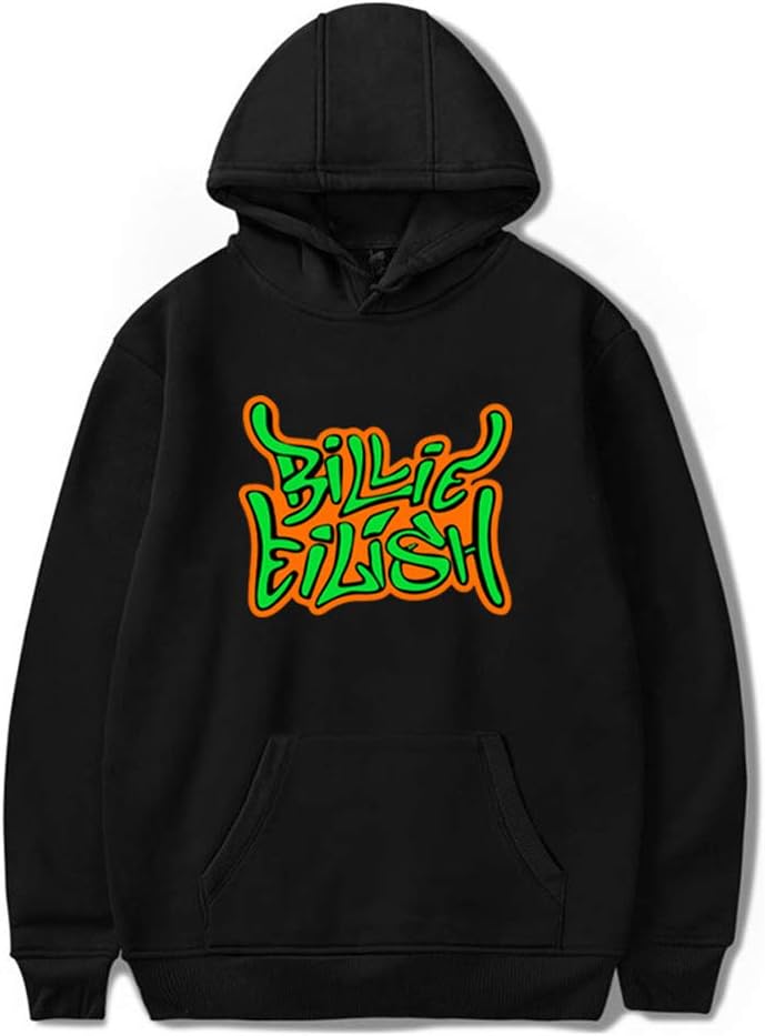 Billie Eilish Hoodie Women Streetwear Sweatshirt Casual Men Hooded Pullover Sport Fashion Top