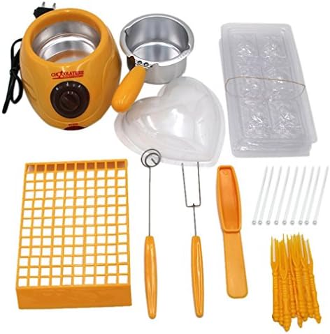 Chocolate Melting Pot Electric Fondue Melter Machine Set DIY Tool