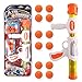 EXERCISE N PLAY Rapid Fire Atomic Power Pump Action Popper Air Powered Blaster Shooter Gun Foam Ball Battle Toy for Kids