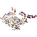 Lot of 105 Assorted 21 Styles Tongue Lip Navel Belly Eyebrow Rings Bars Barbell Body Jewelry Piercing Kit
