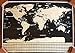 Scratch Off World Map Wall Poster to Mark and Track Your Travel for Travelers - Comes with Stickers and Scratcher