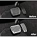 RangerRider Non-Slip Aluminium Alloy Accelerator and Brake Pedal Covers Pads for Model S and Model X, No Drilling, Set of 2