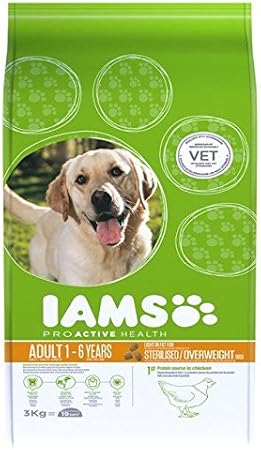iams sterilised dog food