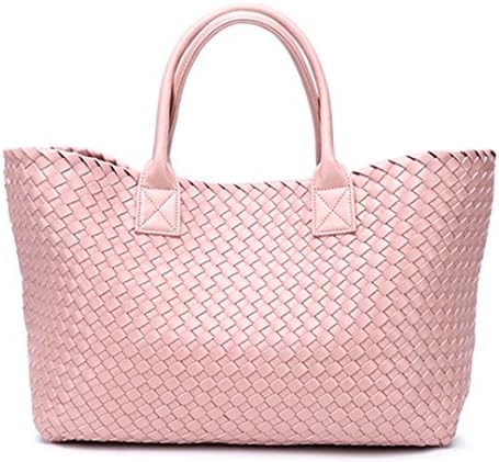 New Winter Trendy Hand Shoulder Large Capacity Woven Handbag Bag