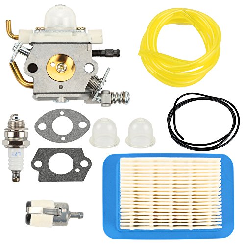 Butom Carburetor+Air Filter+ Gasket+Fuel Line Tune Up Kit for C1M-K77 Echo PB-403H PB-403T PB-413H PB-413T PB-460LN PB-461LN Backpack Blower PB-610 PB-620 PB-620H PB-620ST PB413 PB-400 Carb