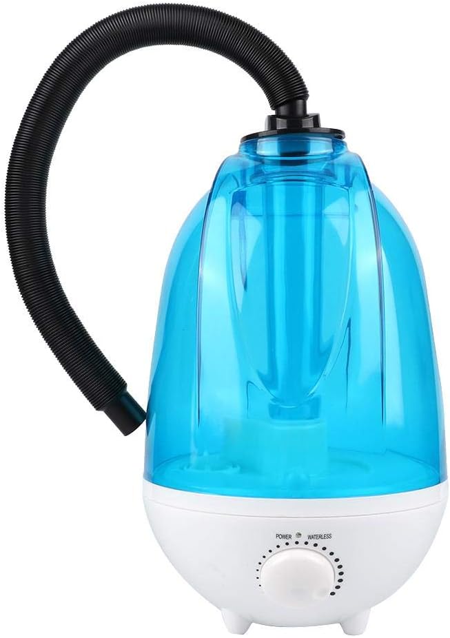 Junluck Reptile Humidifier, Reptile Fogger Terrariums Humidifier Fog Machine Mister, 4 Liter Quite Operation Amphibians Reptile Humidifier Tank for Reptiles Amphibians and Herbs(us)