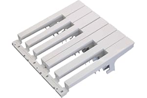 Luwecf Electric Piano Keyboard Replacement Key,7 White Notes Panel Digital Pianos Component Key Part for