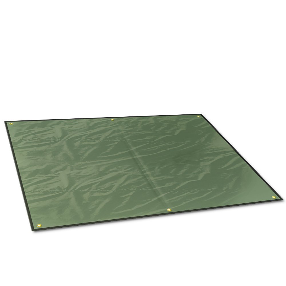 Camping Tarp Picnic Blanket AOPETIO-Rain Shed Sunshade Waterproof Multi-purpose Tent Accessories with Drawstring Carrying Bag