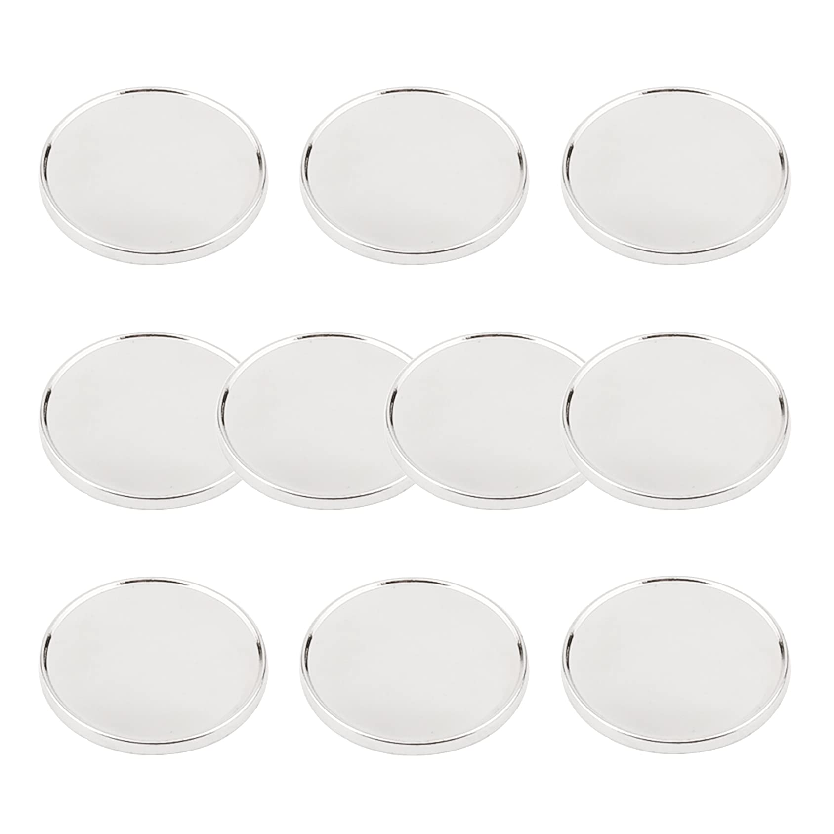 Eshan Golf Ball Marker 10 Pack Metal Alloy Markers Men Women Golfer Gifts Golf Sports Court Accessories For Magnetic Hat Clips