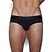 C-IN2 Men's Core Lo No Show Profile Brief,Black,Small
