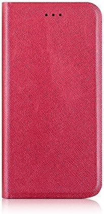 simplism Ajouter Collection iPhone 7 Plus Case 6S+ &amp; 6+ [FlipNote Pocket] Flip Notebook Style w/ Card Pocket &amp; Mirror, Sparkling Surface, 5.5” Screen iPhone7+ 6S+ &amp; 6+ /Coral Pink