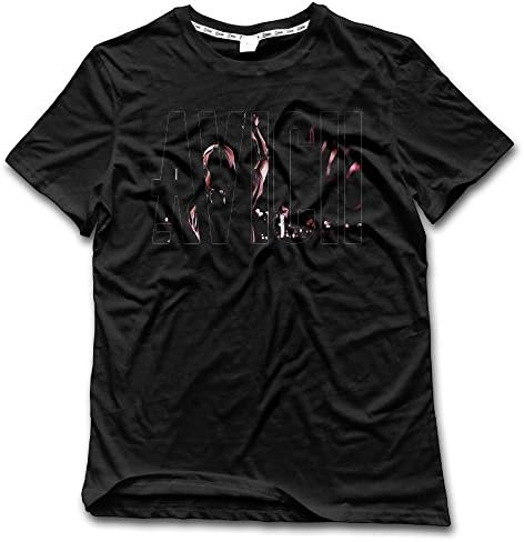 Romantic Fish Wake Me up Avi T Shirts for Men Graphic Hip Hop Summer Pattern Top Cartoon White