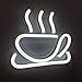 Neon Signs Coffee Cup LED Sign LED Neon Light Sign Coffee Bar Beer Pub 9.85
