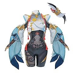 LTAKK Shenhe Cosplay Costume Compatible with
