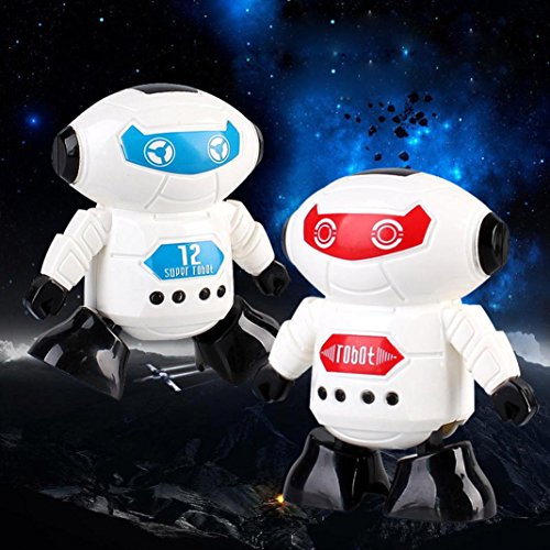 Livoty Clockwork Wind Up Running Robot Toy for Baby Kids Developmental Gift Puzzle Toys Lovely Gift for Child and Adult (Random Color)