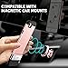 ESR iPhone 7 Case, iPhone 7 Metal Kickstand Case, [Vertical and Horizontal Stand] and [Magnetic Car-Mount Function] Hard PC Back + Flexible Bumper Protective Cover for 4.7 inches iPhone 7 (Rose Gold)