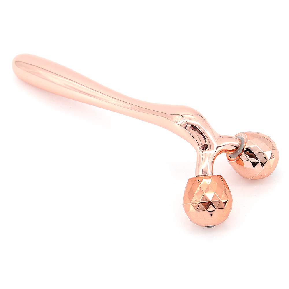 ShawFly 3D Mini Facial Massager Skin Care Body Massager Firming Tools for V Shape Lifting(Pink)