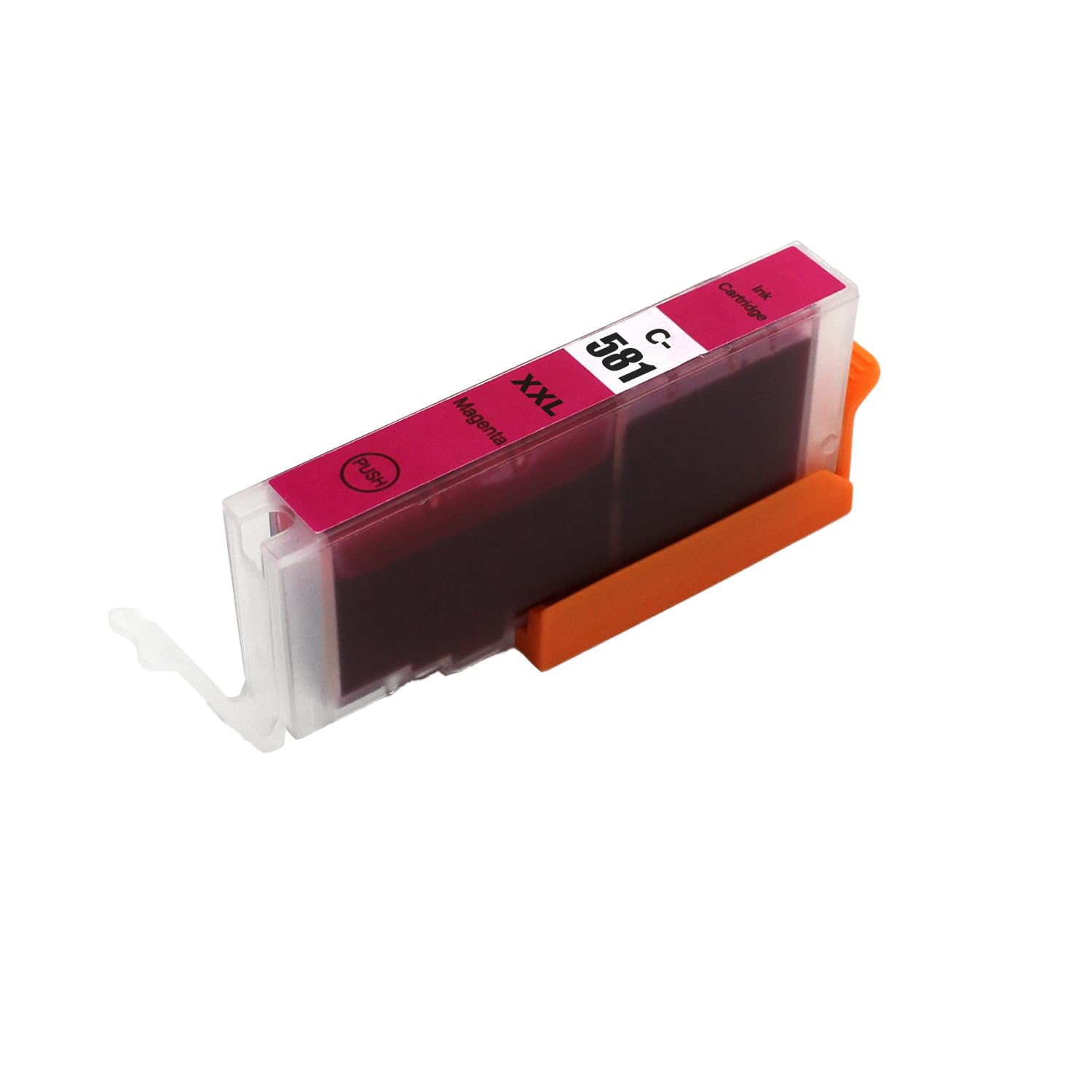 Go Inks Compatible CLI-581XL Magenta Ink Cartridge – 1 Pack for Canon PIXMA Printers – 12ml – 581 XL - High Yield – 1x Magenta