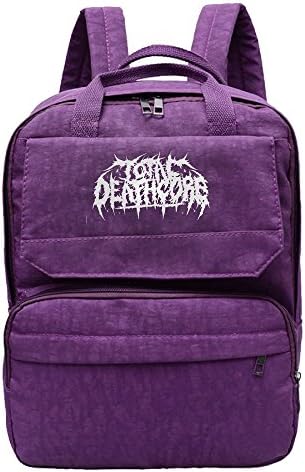 Multi-function 3D Printing Cool Deathcore Unisex Canvas Backpack