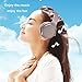 Bluetooth Headphones Over Ear Cordless Stereo Wireless Headphone Music Volume Control Speakers Overhead Retractable Sport Workout Headset with Microphone Radio Built In for Iphone Laptop (Rose Gold)