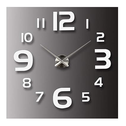 Amazon Com Yxx Max Wall Clock Wall Clocks 3d Diy Kit