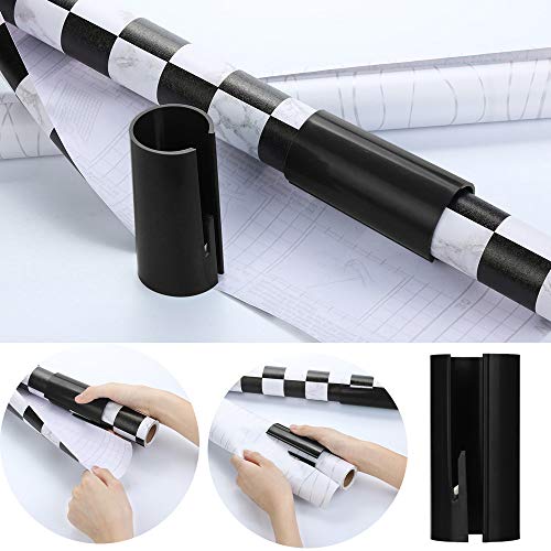 image for Kasien Christmas Gift Wrapping Paper, Sliding Wrapping Paper Cutter, W