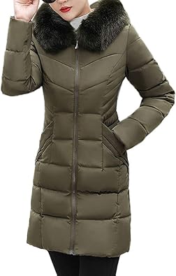 slim fit parka womens