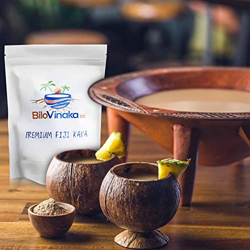 BiloVinaka is a Premium Fiji Root Kava Powder. Herbal Remedy for Stress