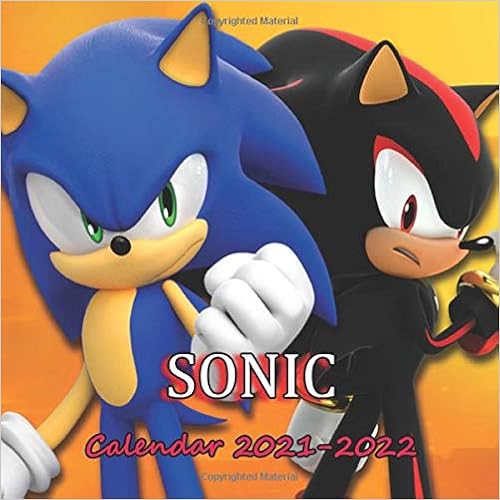 Sonic Calendar 2021-2022: Monthly Wall Calendar 18 Months Glossy Paper |8.5X8.5 In|January Of 2021 -June Of 2022 Planner |Kids,Students,Sonic Lovers Gift: Publishing, Odf Composition: 9798713750176: Amazon.com: Books