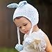 Huggalugs Boys Blue Hugbunny Bunny Rabbit Children's Beanie Hat M