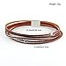 Jenia Infinity Leather Bracelet Endless Love Charm Wrap Bracelets Baroque Pearl Cuff Bracelet Boho Bracelet Jewelry Birthday Gift for Women, Lovers, Teens Girls, Mom, Sister, Wife