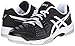 ASICS Men's GEL-Dedicate 4 Tennis Shoe, Black/White/Silver, 9.5 M US