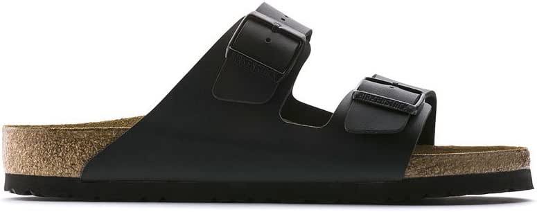Birkenstock Womens Womens Arizona Birko Flor Sandals Dark Brown Footwear Dark Brown Brown