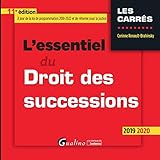 L'essentiel du droit des successions - 11ème édition - 2019 (Carrés rouge) (French Edition) by