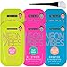 Freeman Neon Mask Collection (Pack of 6) + Bonus Brush Clay Mask Oil Absorbing Clean Pores Peel-off Mask