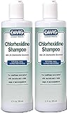 Davis Veterinary Products Chlorhexidine Shampoo For Dogs Cats Pets, with Bonus Health Tracker (2 Pack)