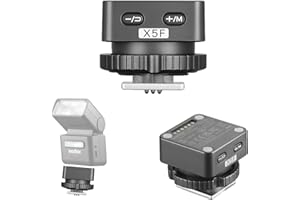 Godox X5F X5 F TTL Wireless Flash Trigger for Fujifilm, GODOX X5-F for IT32 Mini TTL Flash, Hotshoe & Trigger in One, Flexibl