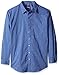 Van Heusen Men's Big and Tall Traveler Non Iron Long Sleeve Shirt, Blue Depths, 3X-Large Tall
