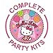 Costume Supercenter BB101476 Hello Kitty Party Standard Kit Serves 8 Guests