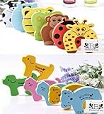 BFlowerYan Door Stop Finger Pinch Guard , Mixed Color [Baby Product]