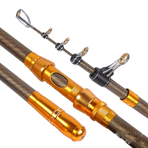 Kohlefaser Angelrute Pole und Spinning Reel Combo Ultraleicht tragbare große robuste Rod Reel Combos Hochwertige Surf… – Bild 5