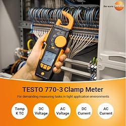testo 770-3 Clamp Meter Set – Clamp Multimeter