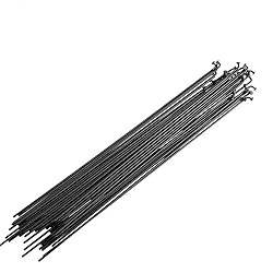 GUYANA Bike Spokes 36 X 14G Black Bicycle Spoke