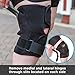 BraceAbility XXXXXL Plus Size Knee Brace - Bariatric Hinged Wraparound Support for Large Legs and Big Thighs, Meniscus Tears, Arthritis Joint Pain, Tendonitis, Ligament Injuries and Sprains (5XL)