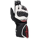 Alpinestars SP-8 V3 Air Gloves, XL, Black/White/Bright Red