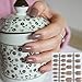 Shine Light Chocolate Color Brown 24 Pcs Sweet Candy Short Artificial False Fake Nails Full Wrapped Tips P57