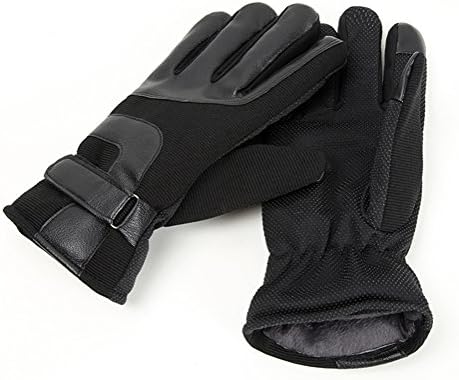 Men's Outdoor Sports Cotton Gloves Thicken Warm Gloves Warm Riding Riding Gloves
