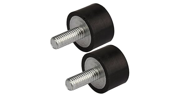 cnbtr VE M5 15 x 10 mm rosca macho de goma anti vibración ...
