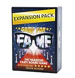 Game for Fame Expansion Pack: 130 Hilarious New Money Maker Challenge Cards to use with Game for Fame, the Board Game for Families, Friends, Adults, Teens!