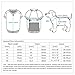 Blueberry Pet Henry The Zebra Cotton Dog T Shirt in Aquamarine, Back Length 16